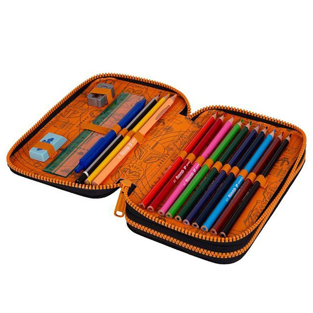 Penar echipat cu 2 compartimente, Coolpack, Jumper 2, Mandalorian, Negru