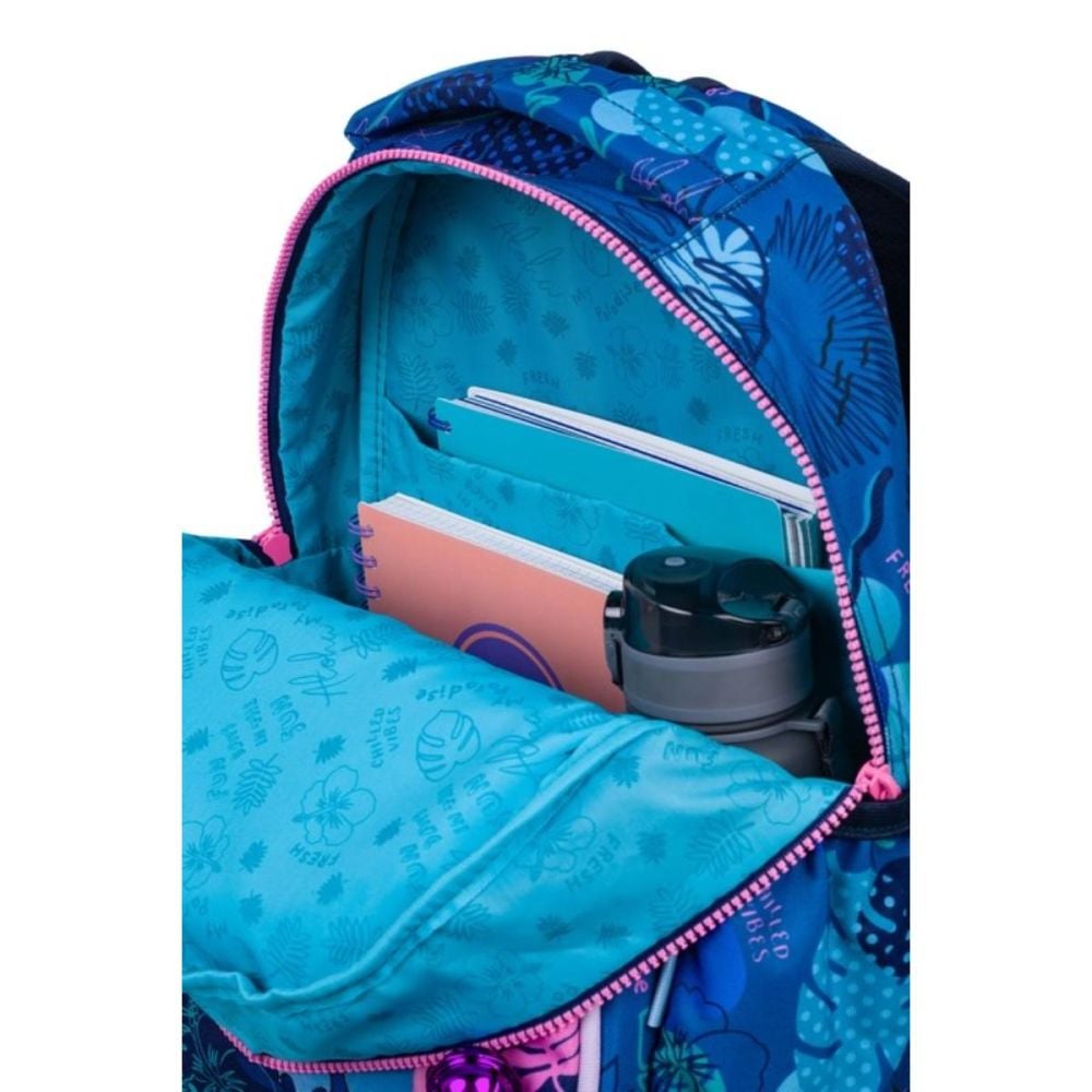Ghiozdan cu 2 compartimente si lumini LED, Coolpack, Disney Stitch