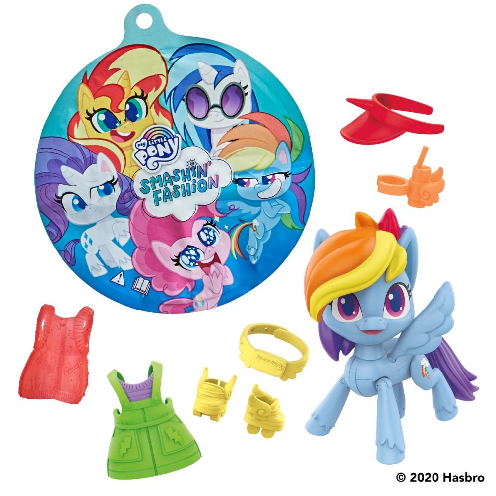 Figurina My Little Pony Smashin Fashion, Rainbow Dash F1758