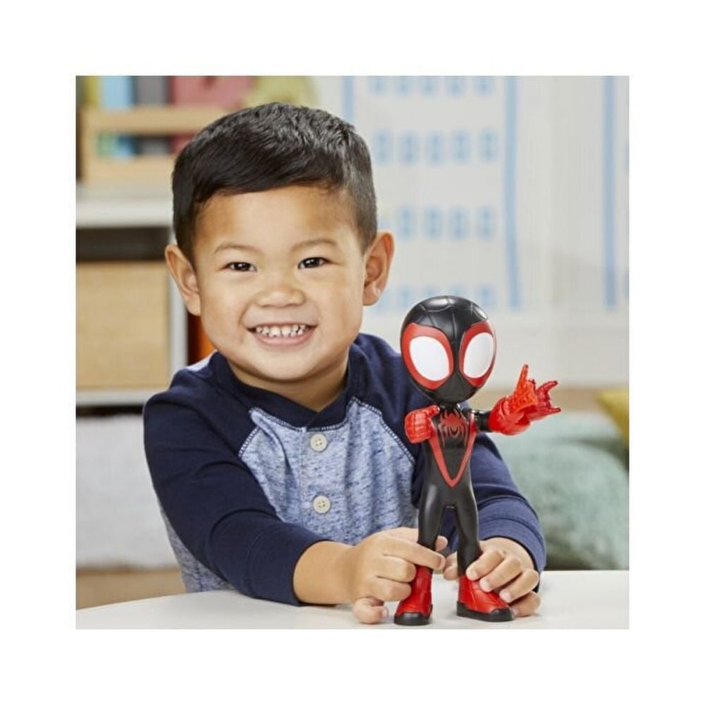 Mega figurina Spidey and his amazing friends, Miles Morales Spider-Man, 22.8 cm, F39885L00