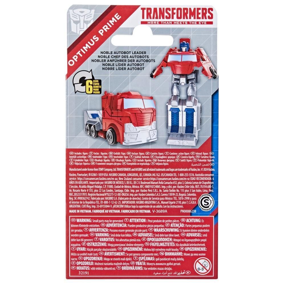Figurina transformabila, Transformers, Authentics Bravo, Optimus Prime, F8585