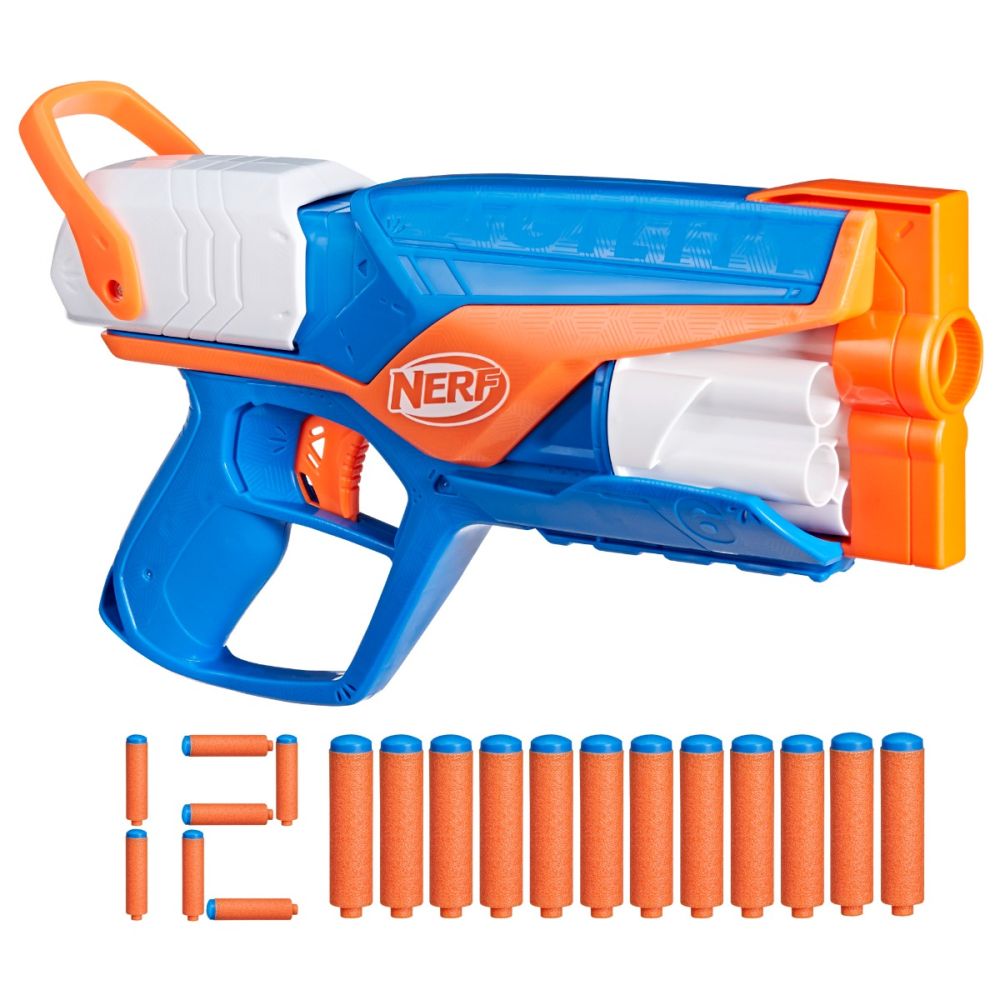 Blaster cu 12 sageti din spuma, Nerf, Agility