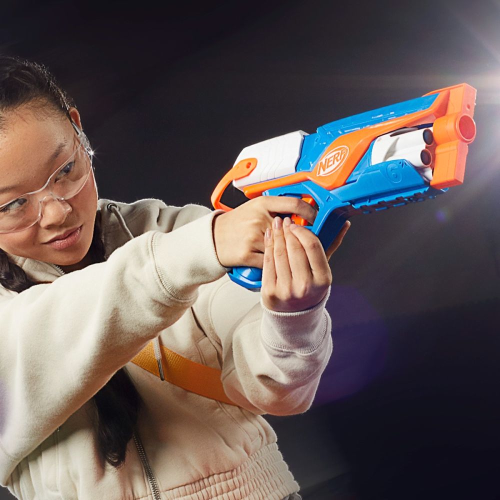 Blaster cu 12 sageti din spuma, Nerf, Agility
