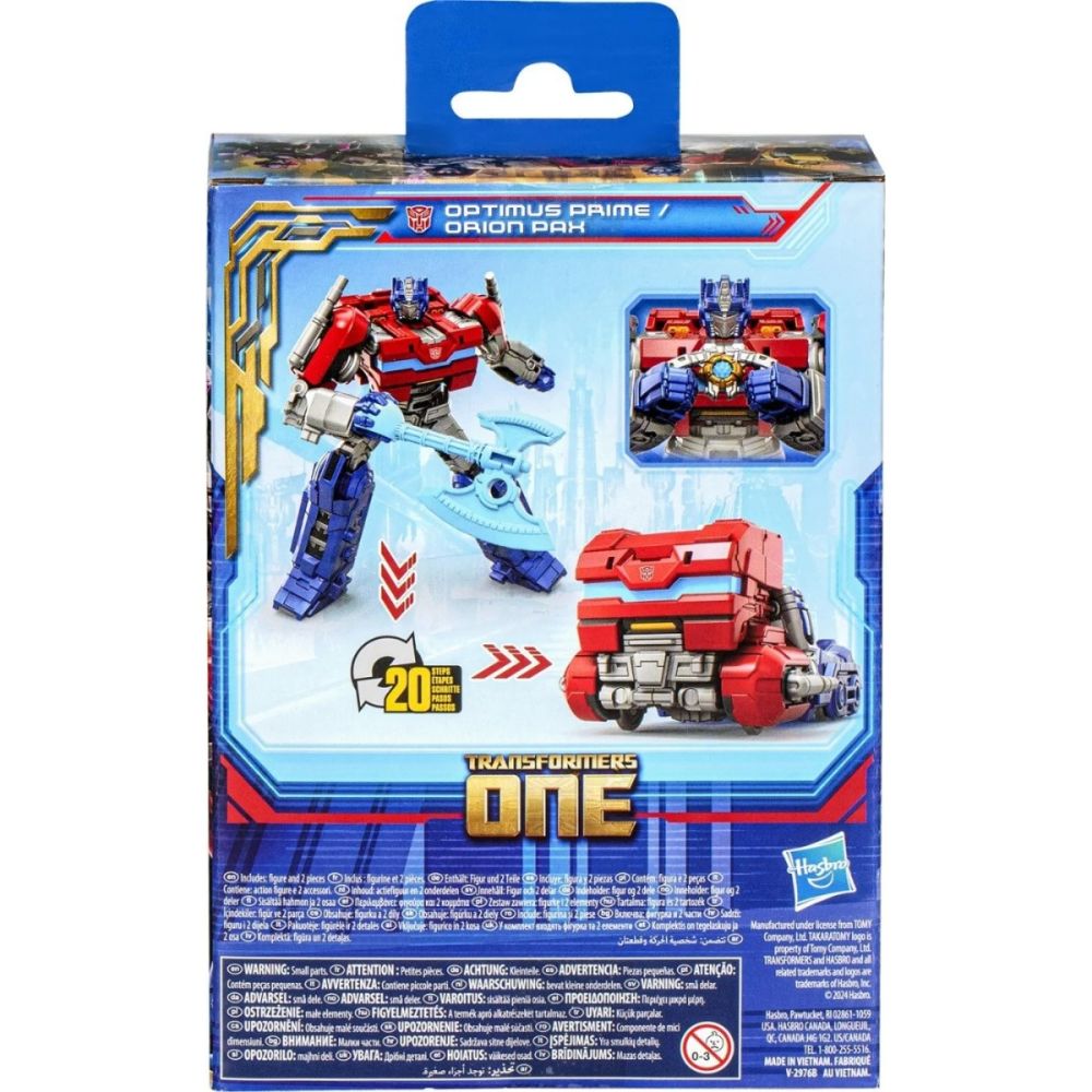 Figurina robot 2 in 1, Transformers One, Optimus Prime, Orion Pax