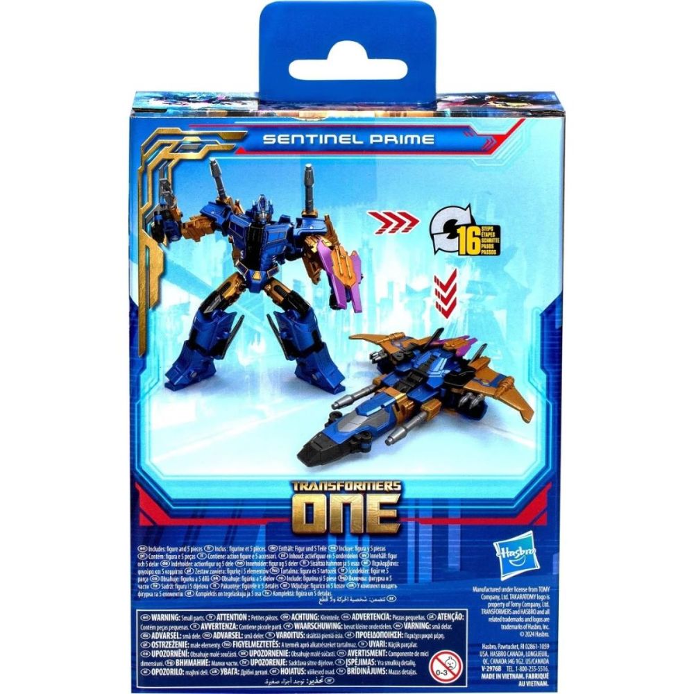 Figurina robot 2 in 1, Transformers One, Sentinel Prime
