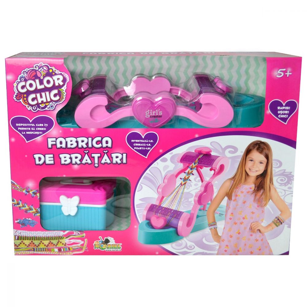 girl adjust Get cold Set de creatie Color Chic - Fabrica de Bratari | Noriel