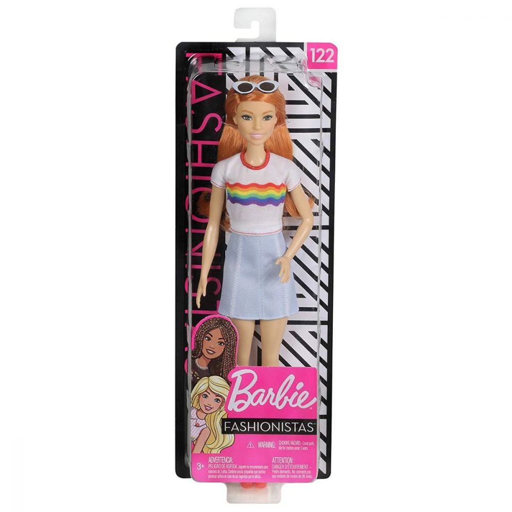 Papusa Barbie Fashionistas 122, FXL55