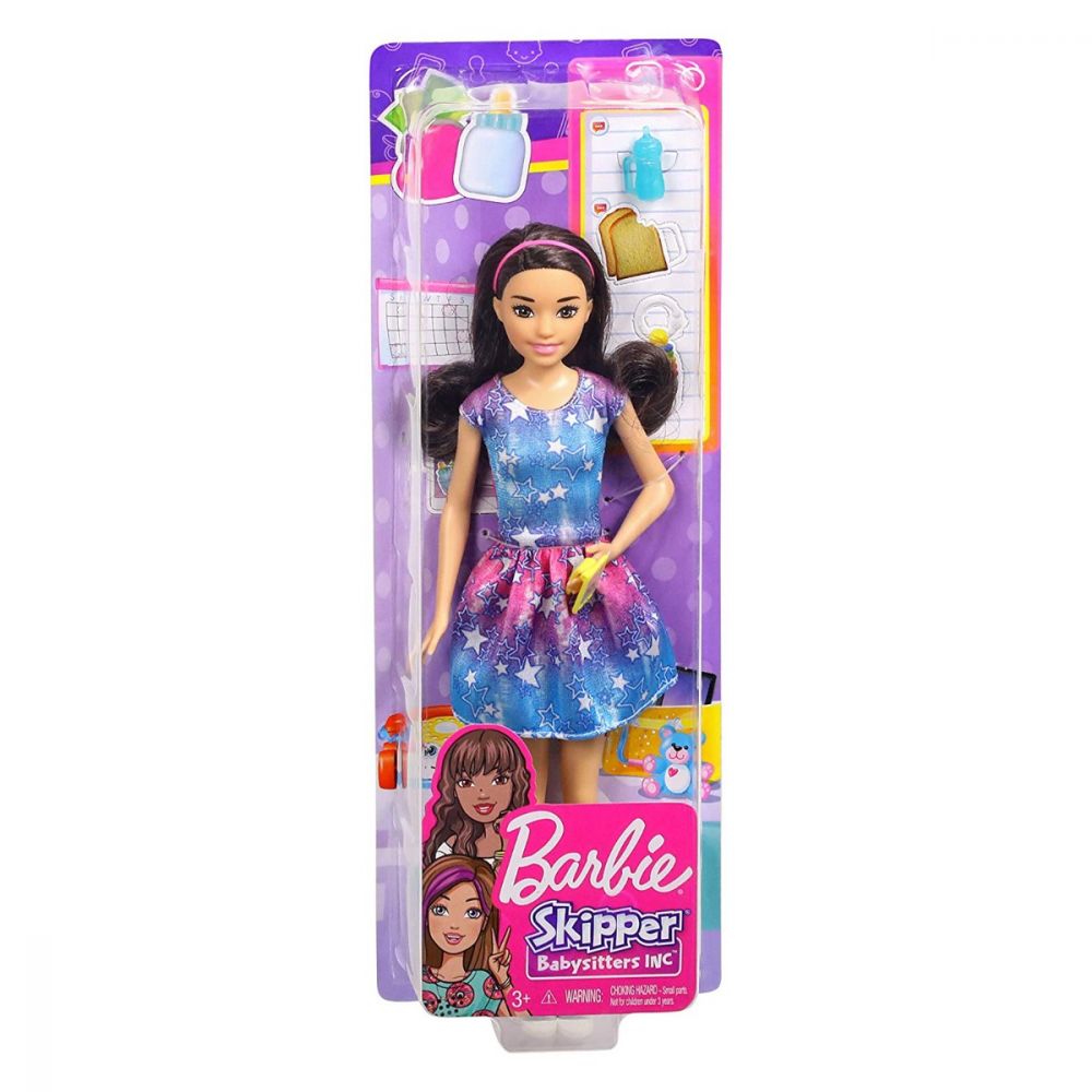 Papusa Barbie Skipper Babysitter, FHY89
