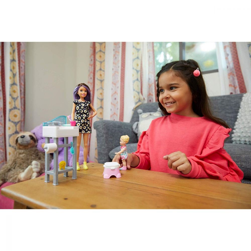 Set de joaca Barbie Skipper Babysitter INC, FJB01