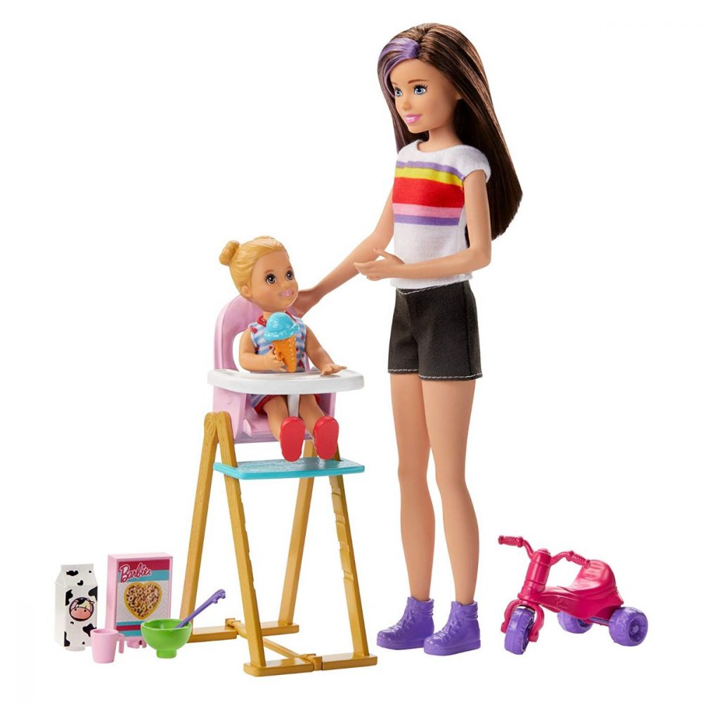Set de joaca Barbie Skipper Babysitter INC, GHV87