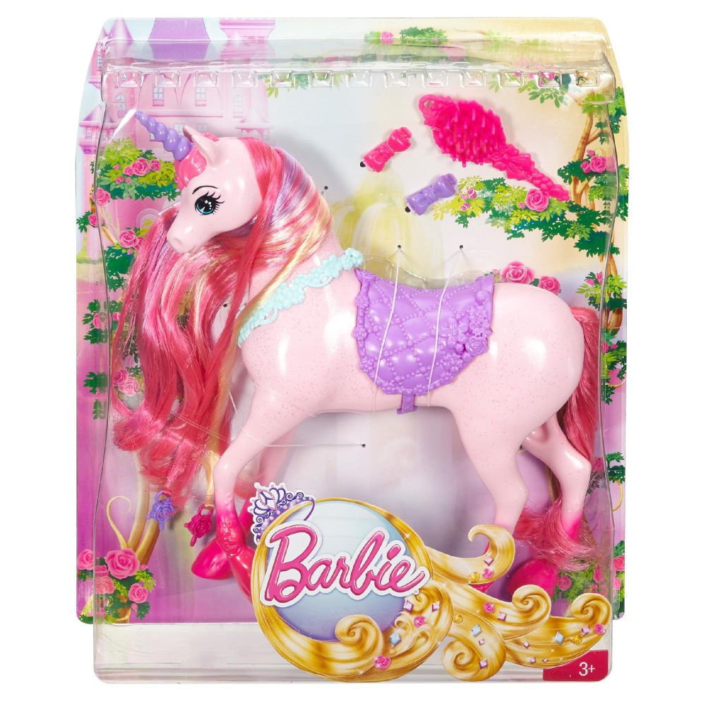 Figurina Barbie Endless Hair Kingdom - Unicorn