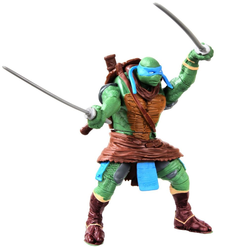 Figurina de lux Testoasele Ninja - Combat Warrior Leonardo