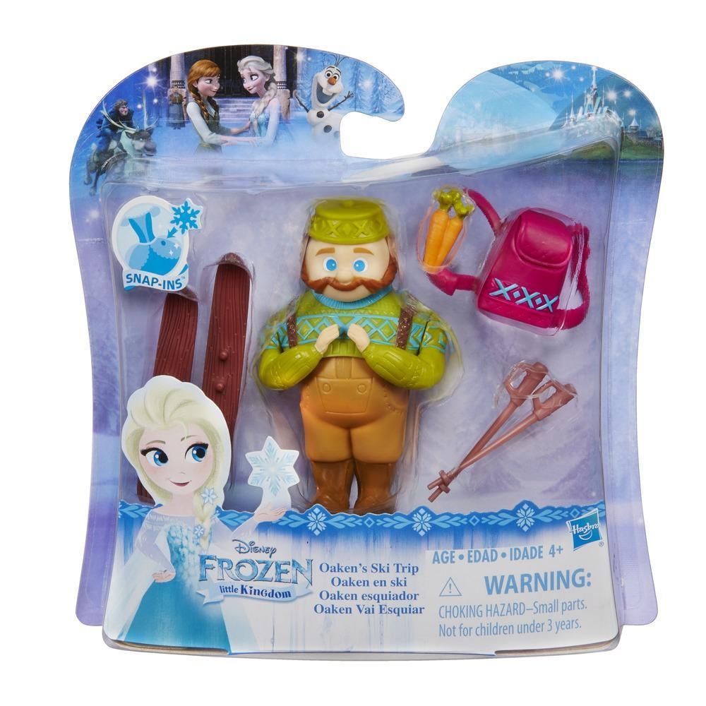 Figurina Disney Frozen Micul Regat - Oaken la ski