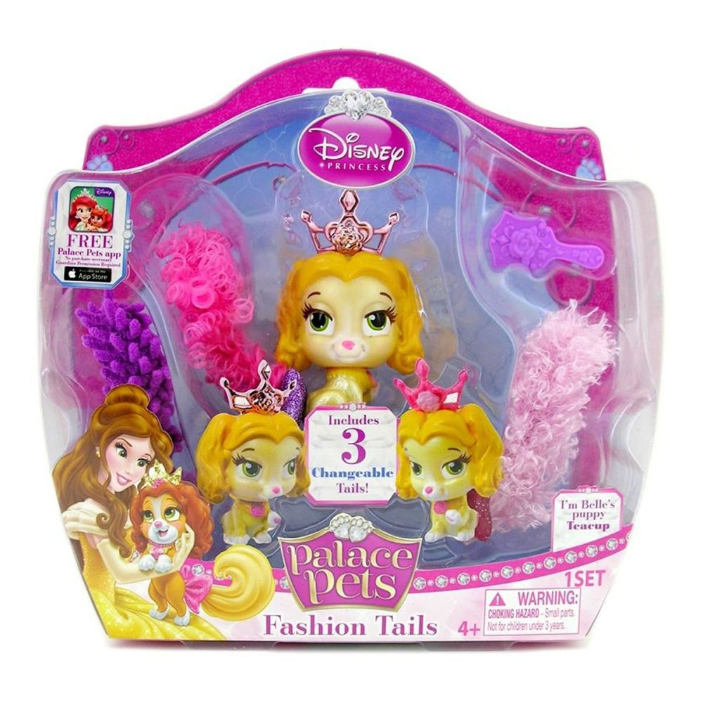 Figurina Disney Princess Palace Pets Fashion Tails, Teacup