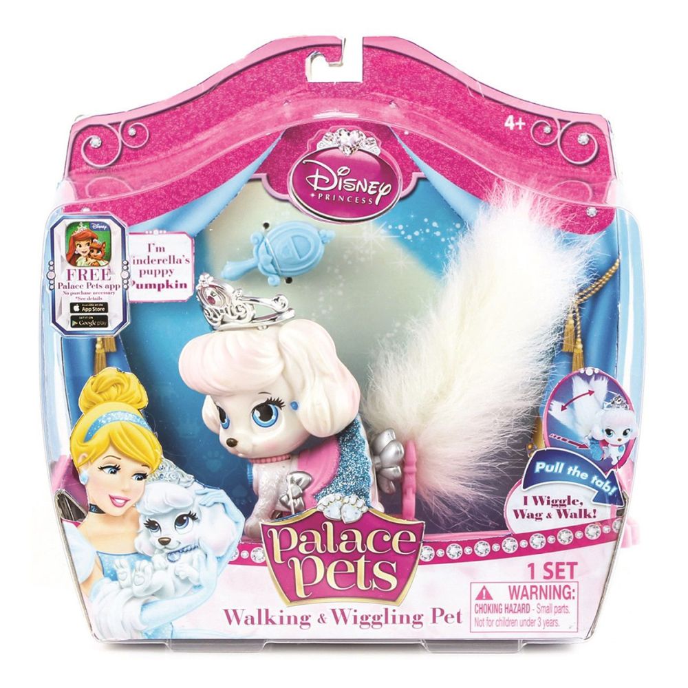 Figurina Disney Princess Palace Pets Walking & Wiggling Pets - Pumpkin