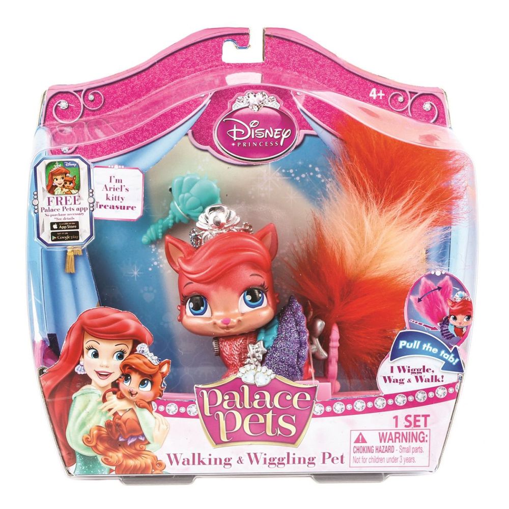 Figurina Disney Princess Palace Pets Walking & Wiggling Pets - Treasure