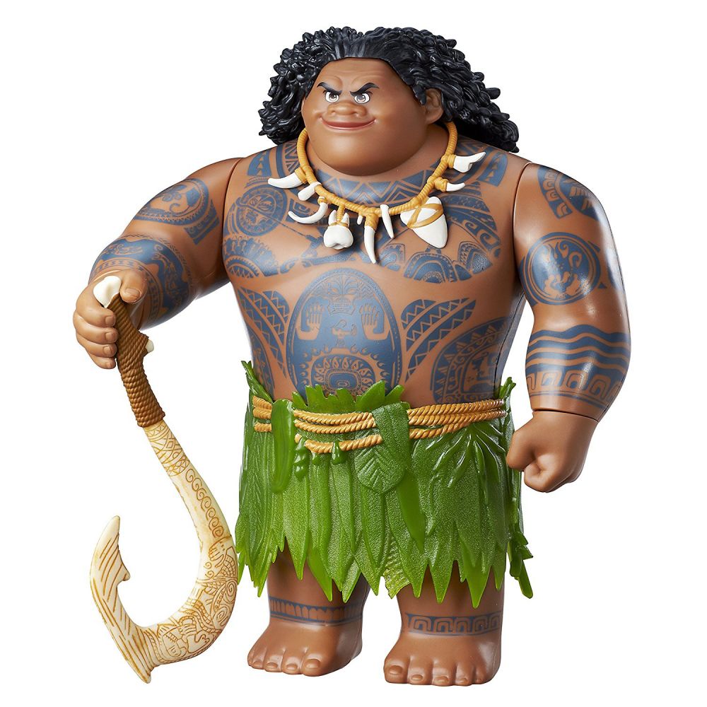 Figurina Disney Princess Vaiana - Semizeul Maui, 30 cm