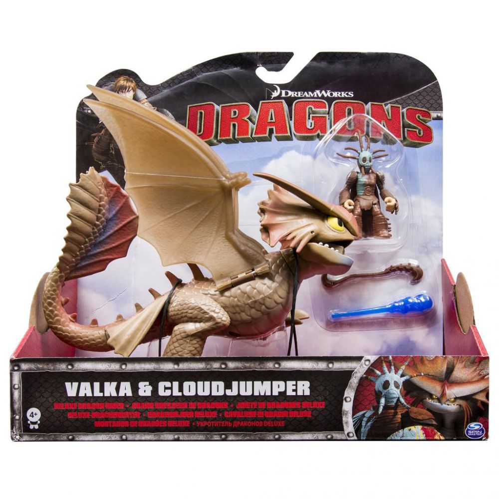 Figurina Dragons Editia Deluxe - Valka & Cloudjumper