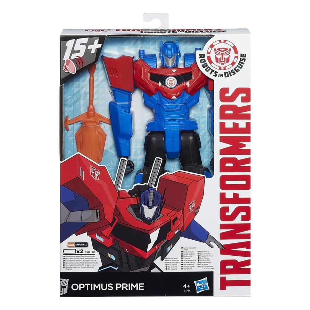 Figurina electronica Titan Heroes Optimus Prime, 30cm