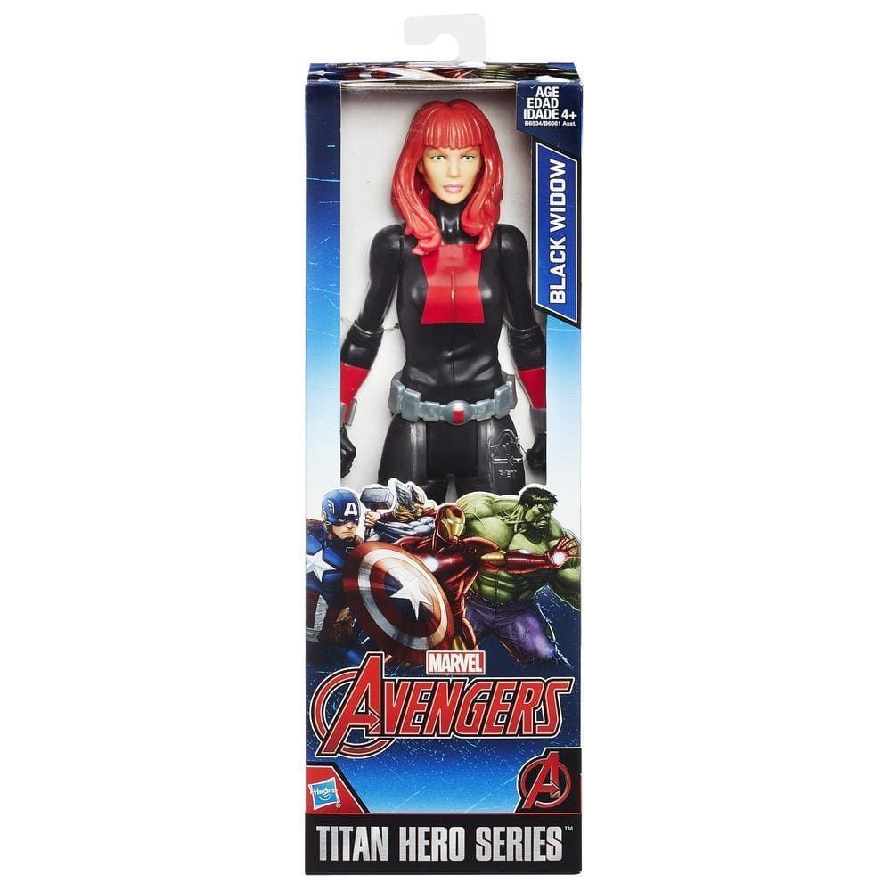 Figurina Marvel Avengers Titan Hero - Black Widow, 30 cm