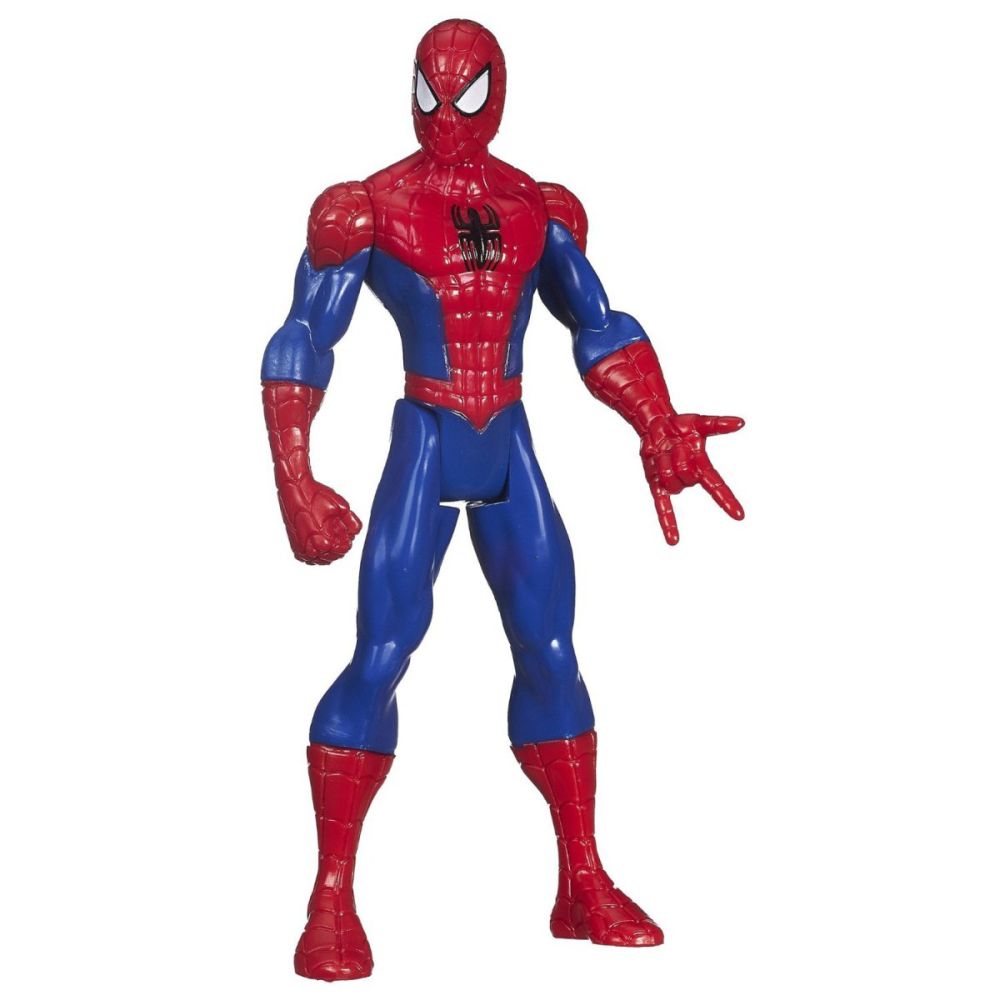 Figurina Marvel Ultimate Spiderman Web-Warriors, Spiderman, 14 cm