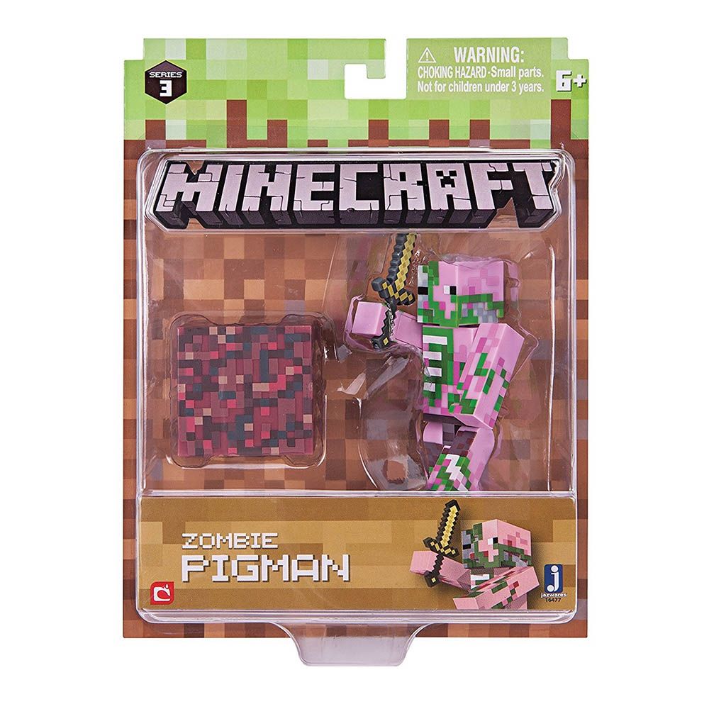 Figurina Minecraft Action Seria 3 - Zombie Pigman