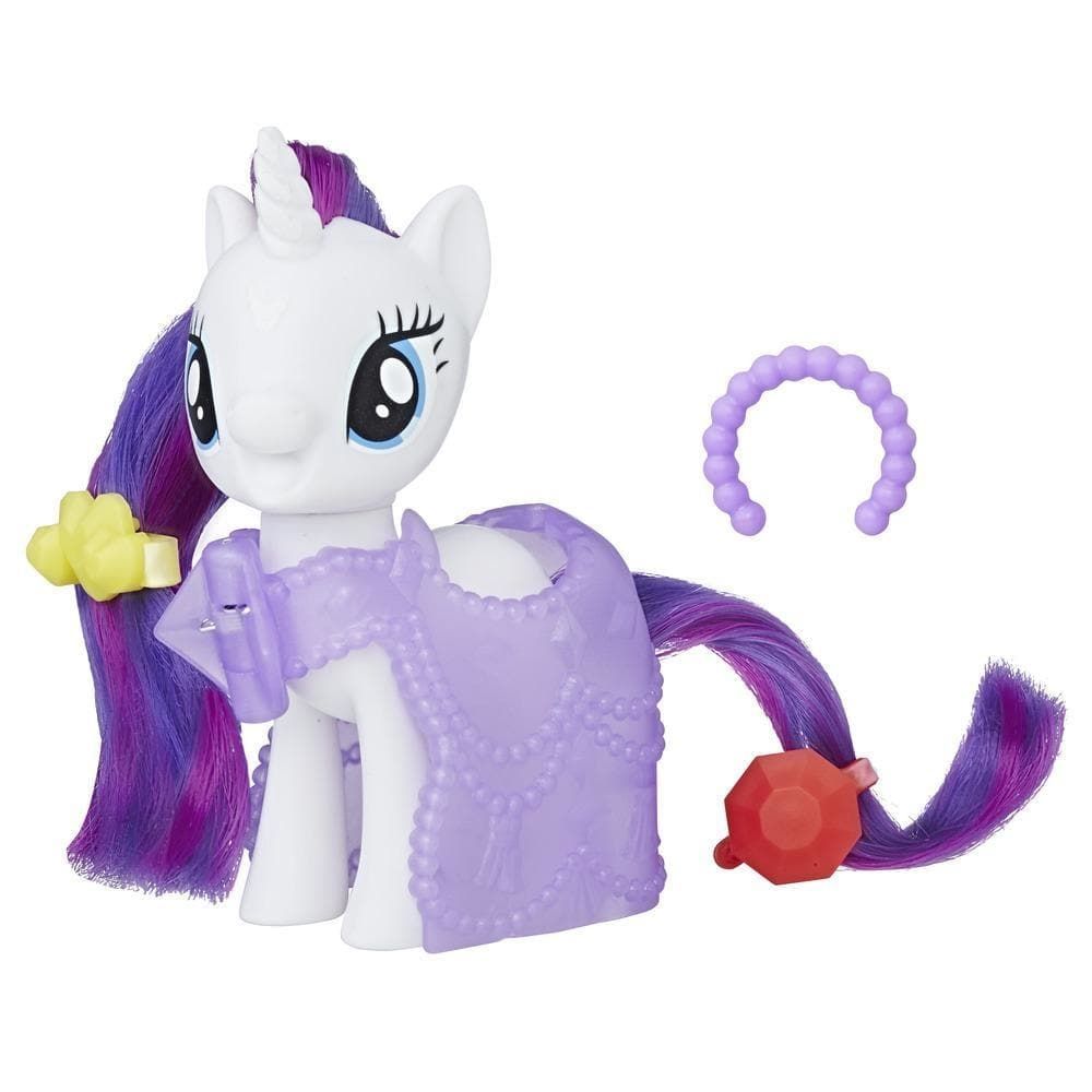 Figurina My Little Pony cu Accesorii de Gala - Rarity
