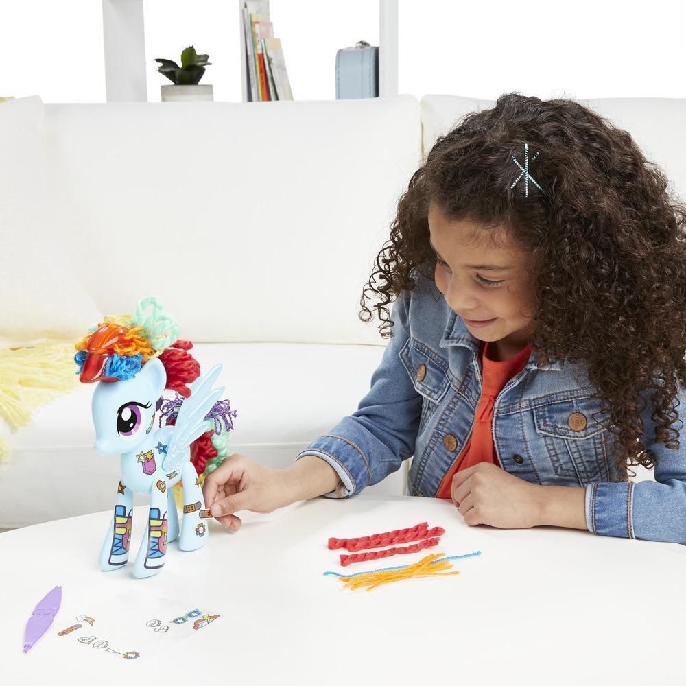 Figurina My Little Pony Design A Pony - Rainbow Dash