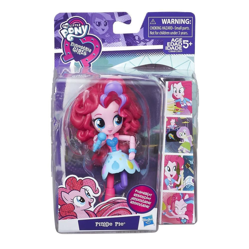 Figurina My Little Pony Equestria Girls Minis - Rockin Pinkie Pie