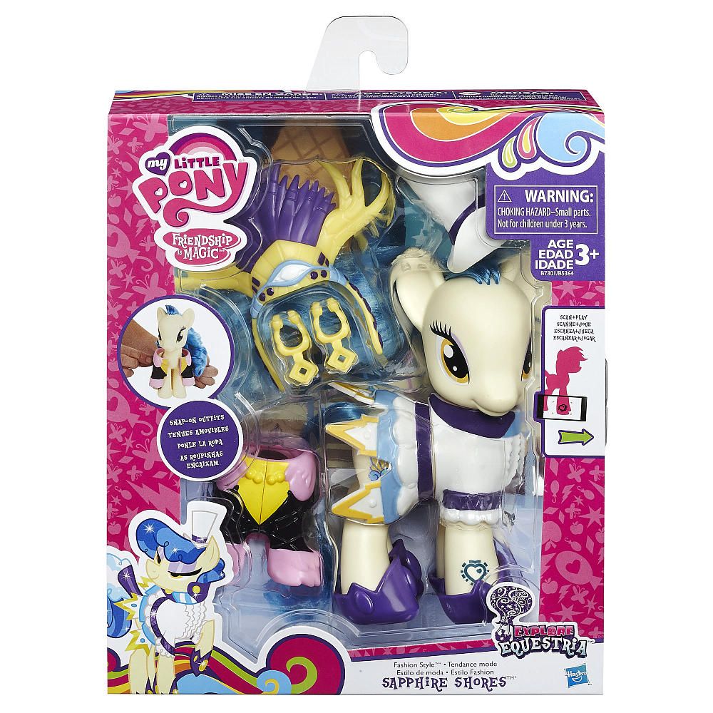 Figurina My Little Pony Explore Equestria Fashion Style - Sapphire Shores