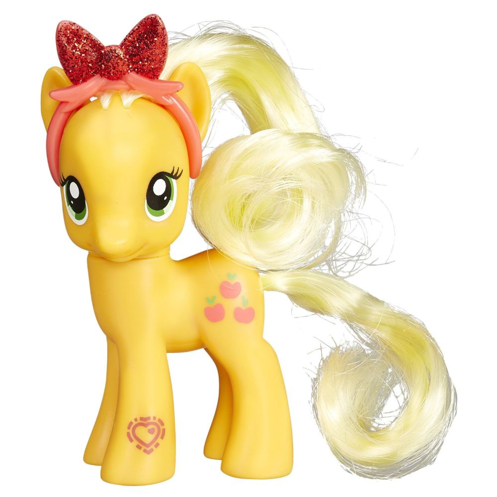 Figurina My Little Pony Friendship is Magic - Applejack cu diadema