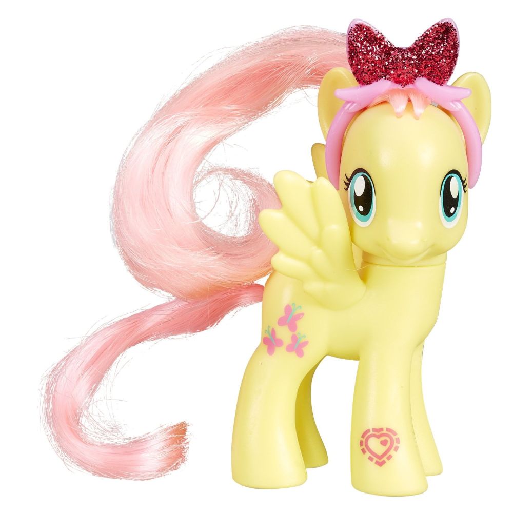 Figurina My Little Pony Friendship is Magic - Fluttershy cu diadema