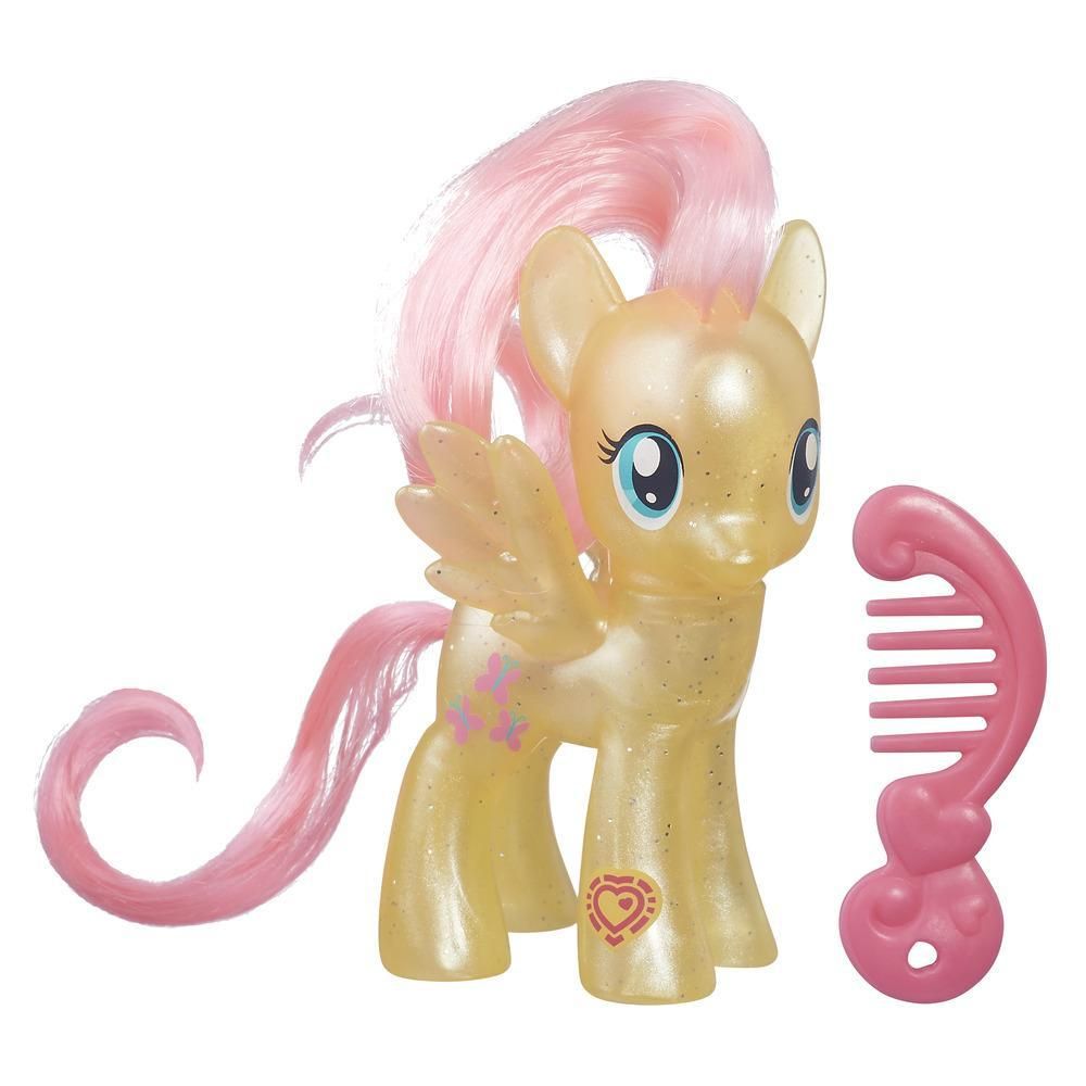 Figurina My Little Pony Friendship is Magic - Fluttershy cu pieptene