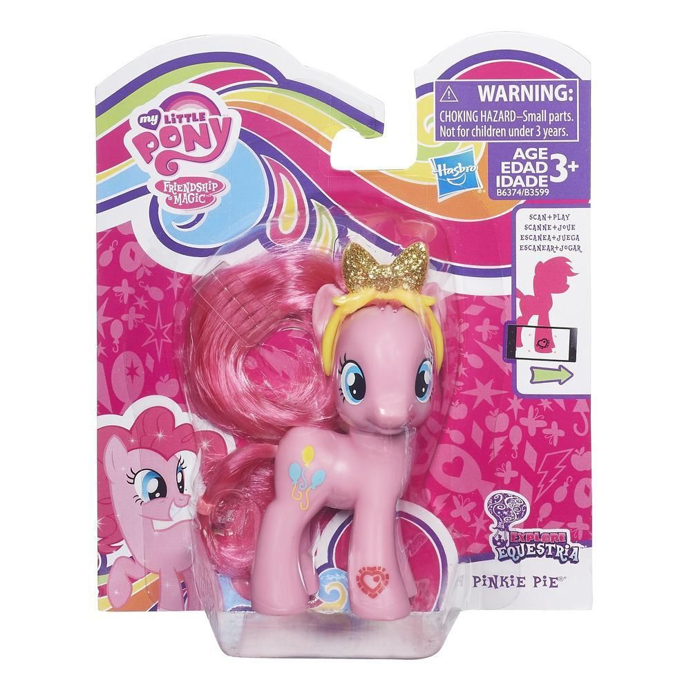 Figurina My Little Pony Friendship is Magic - Pinkie Pie cu diadema