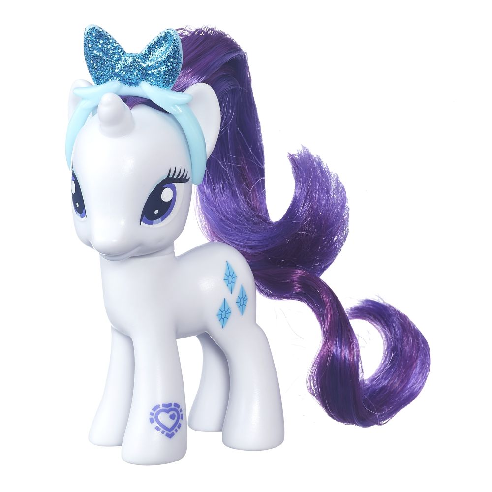 Figurina My Little Pony Friendship is Magic - Rarity cu diadema