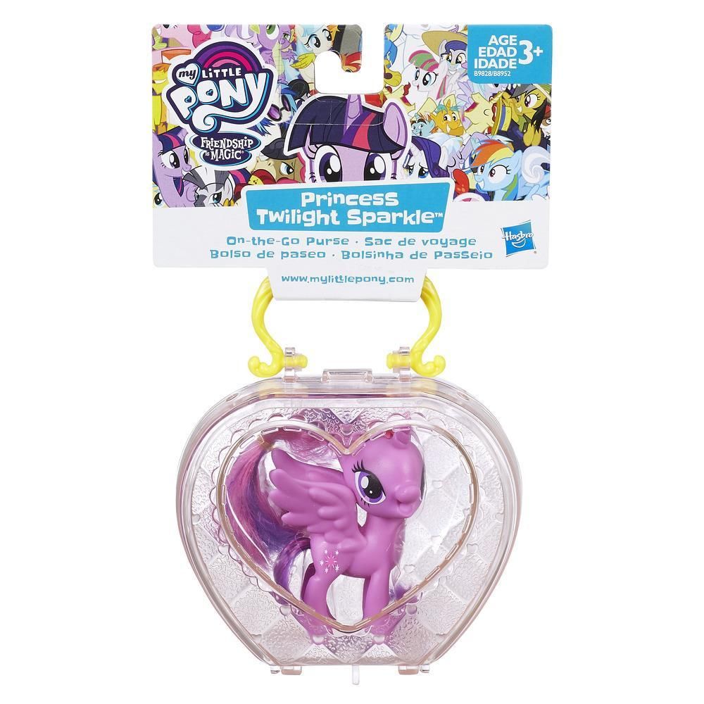 Figurina My Little Pony Friendship is Magic - Twilight Sparkle in gentuta de calatorie