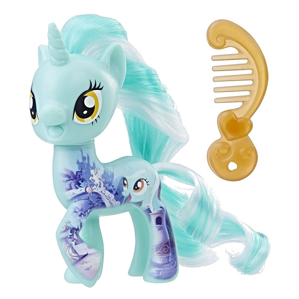 Figurina My Little Pony - Lyra Heartstrings cu pieptene
