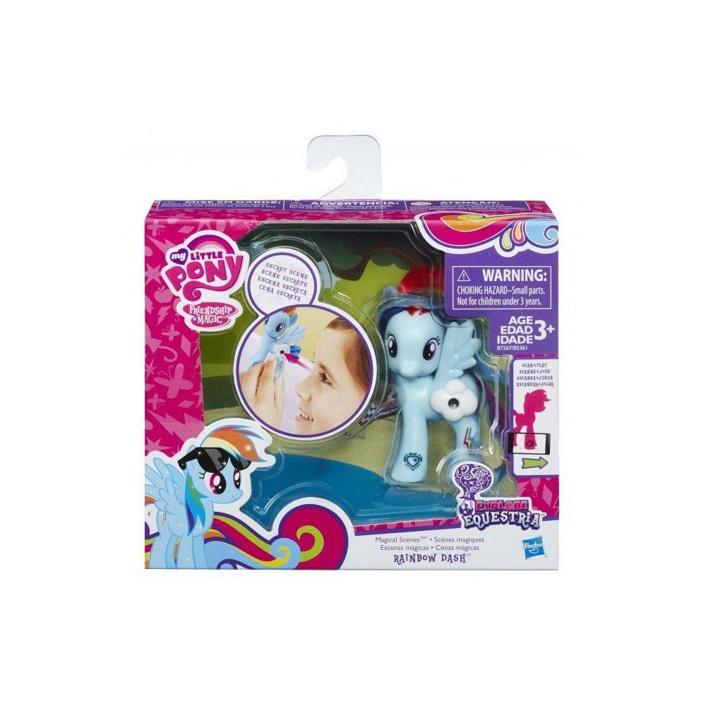 Figurina My Little Pony Magical Scenes - Rainbow Dash