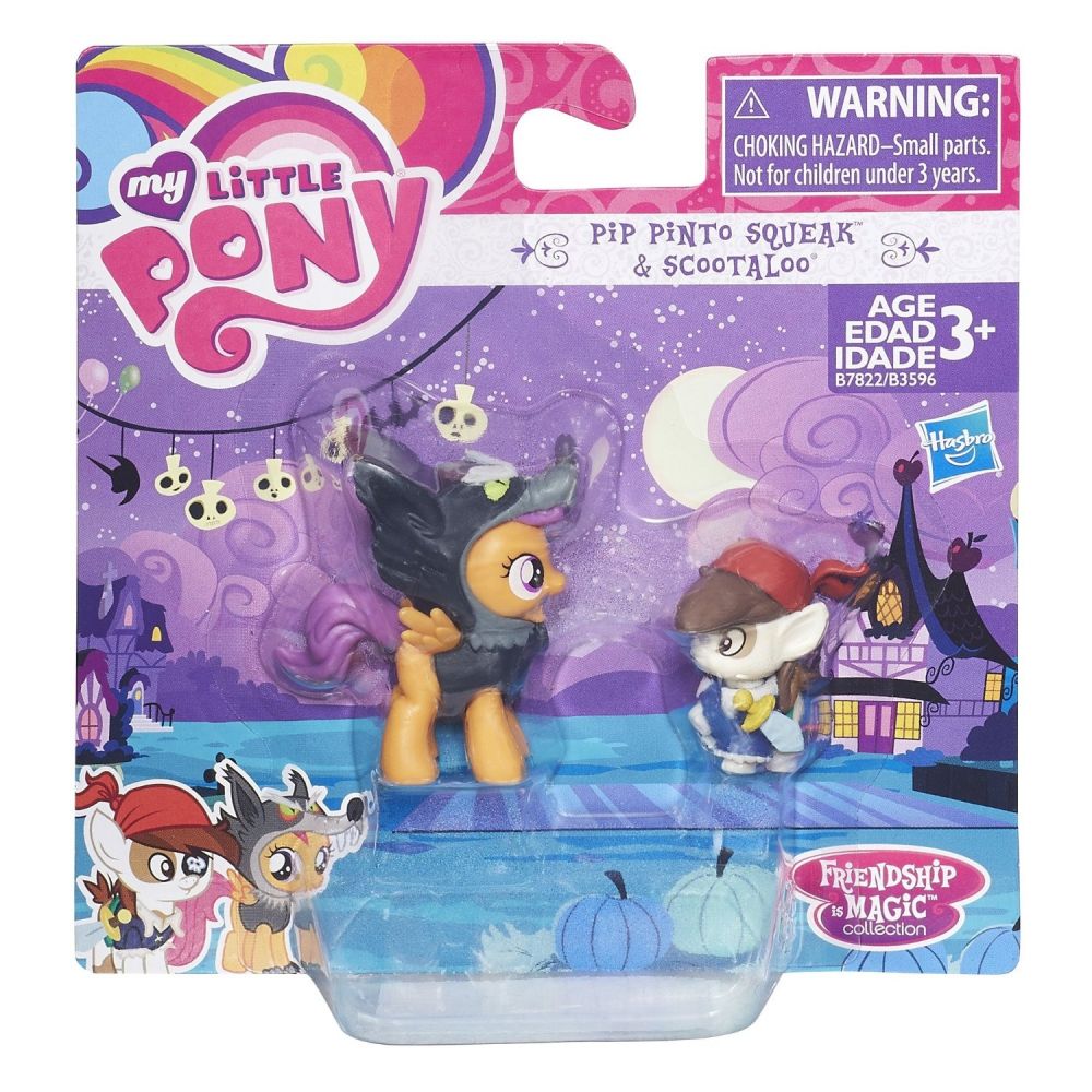 Figurina My Little Pony Nightmare Night - Squeak & Scootaloo