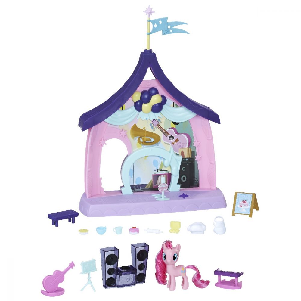 Figurina My Little Pony cu accesorii -  Sala de clasa magica a lui Pinkie Pie