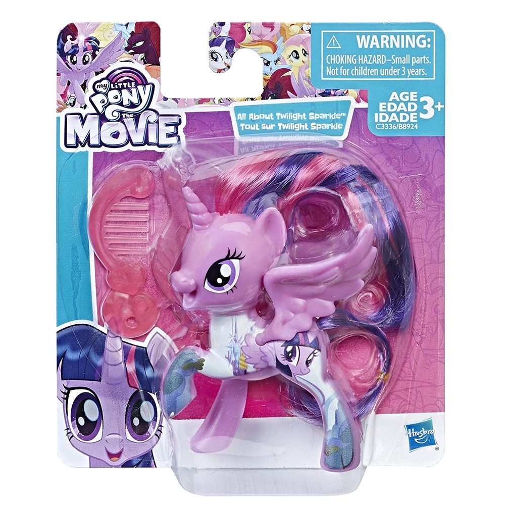 Figurina My Little Pony - Twilight Sparkle cu pieptene