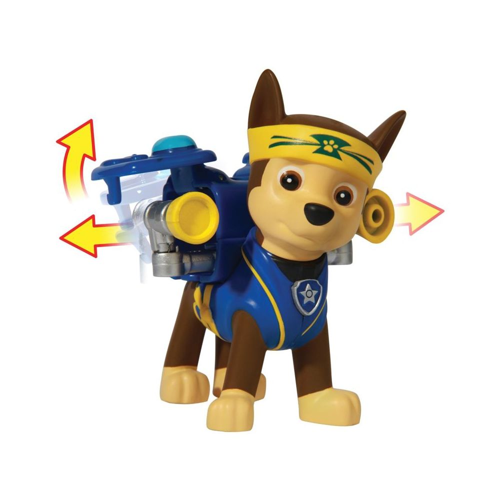 Figurina Paw Patrol Hero - Pup-Fu Chase, 7.3 cm