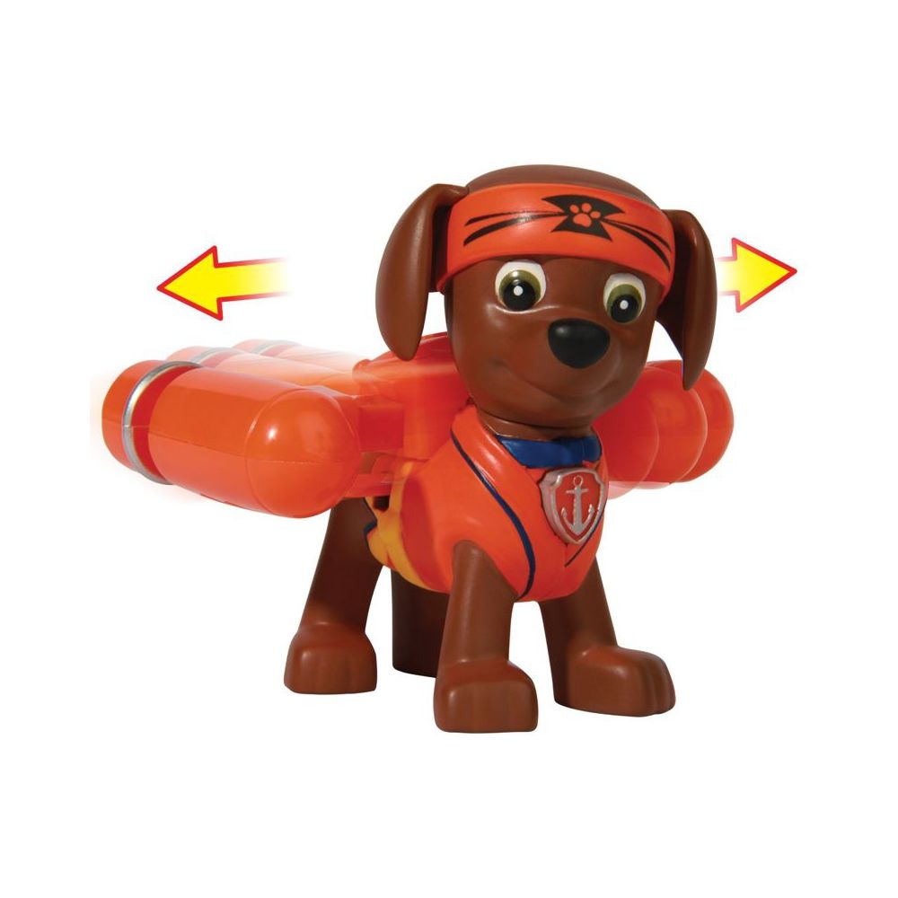 Figurina Paw Patrol Hero - Pup-Fu Zuma, 6 cm