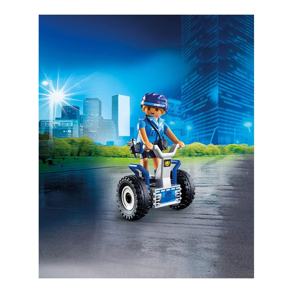 Figurina Playmobil City Action - Politista cu masina de echilibru (6877)