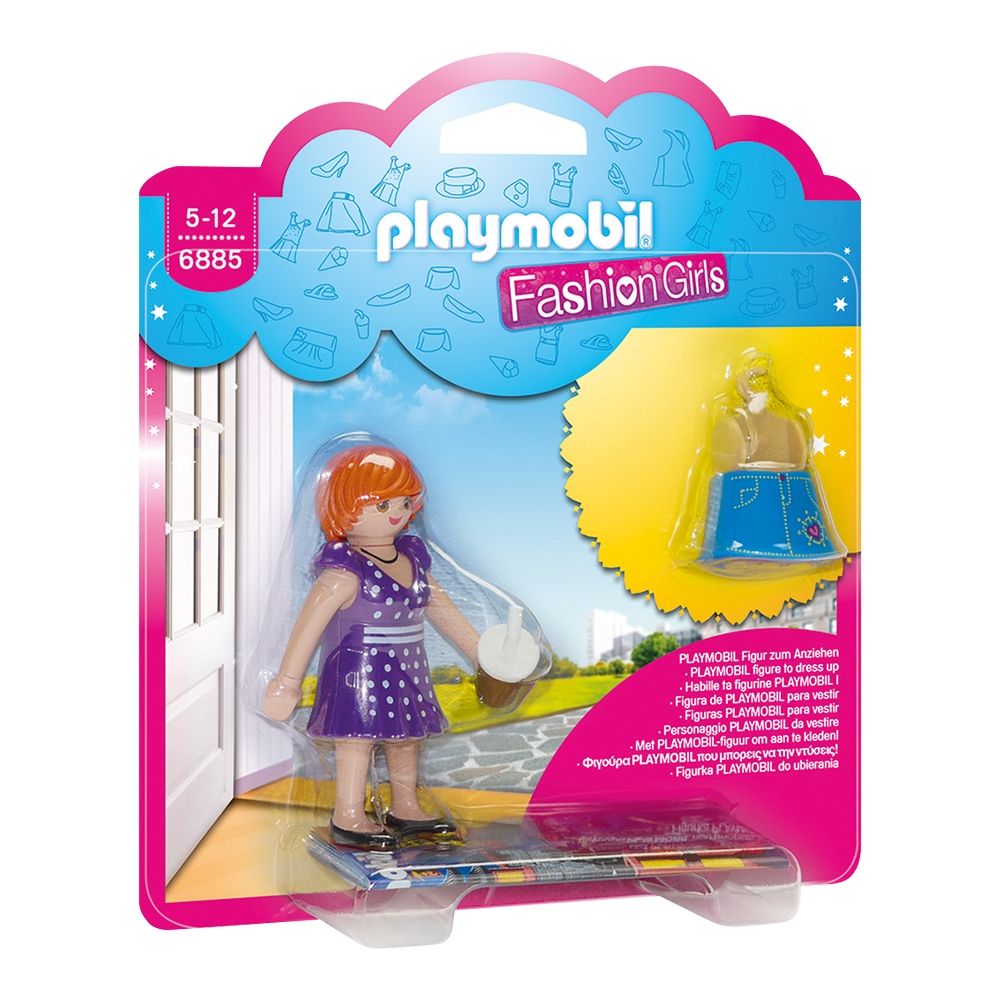 Figurina Playmobil Fashion Girls - Fetita in tinuta de oras (6885)