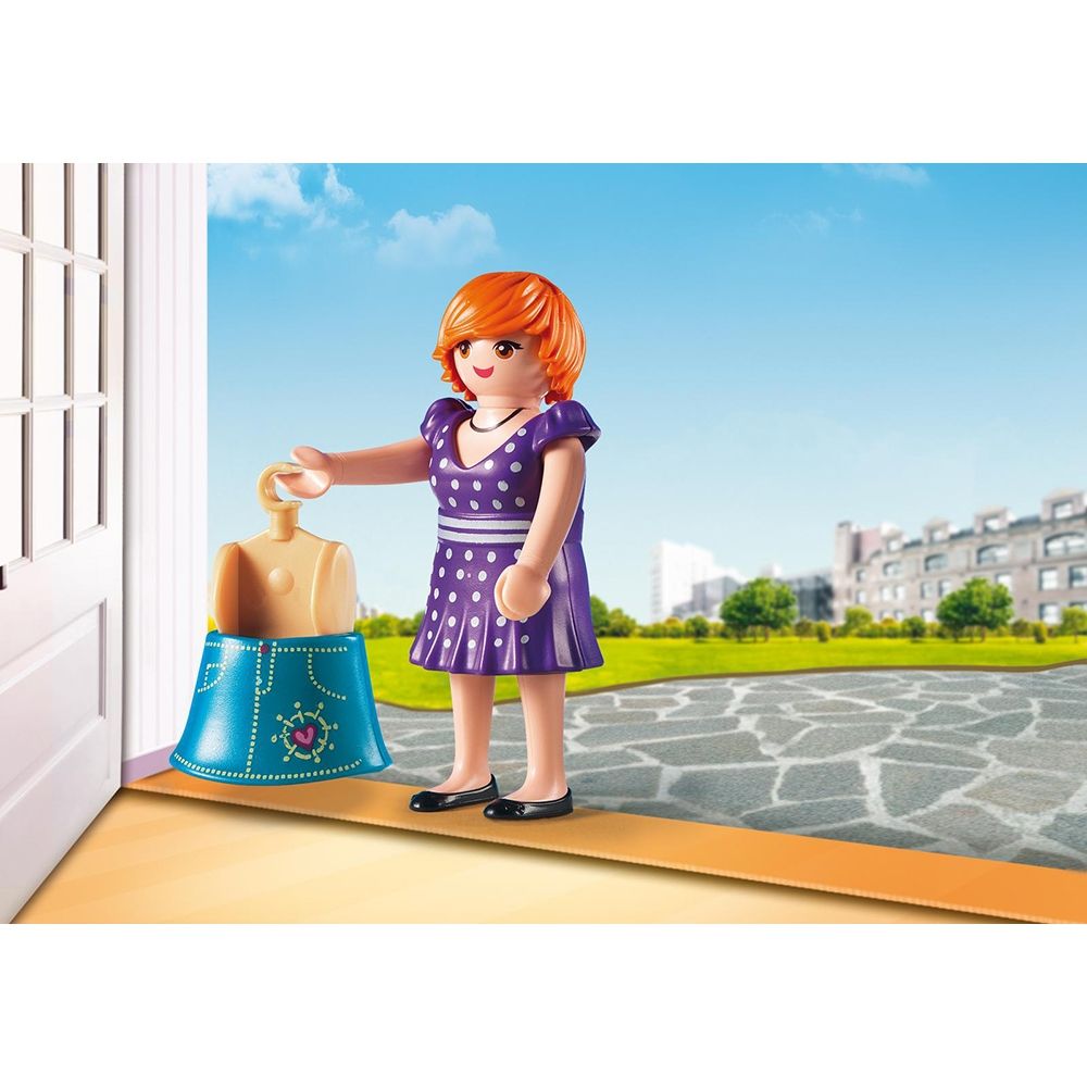 Figurina Playmobil Fashion Girls - Fetita in tinuta de oras (6885)