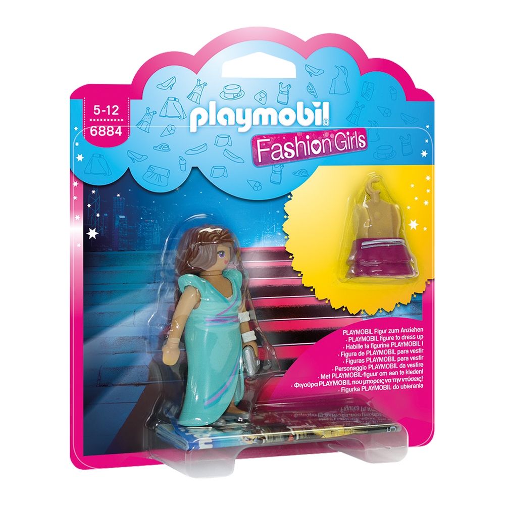 Figurina Playmobil Fashion Girls - Fetita in tinuta eleganta (6884)