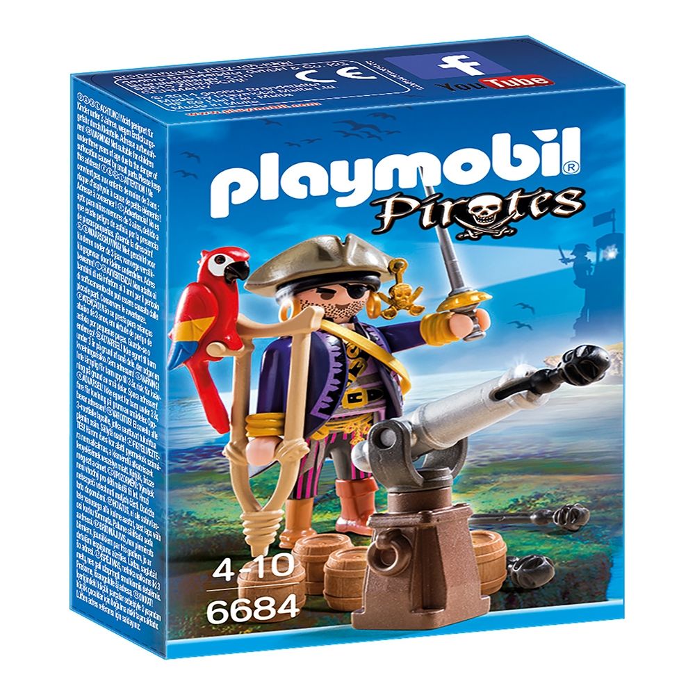 Figurina Playmobil Pirates - Capitanul Pirat (6684)