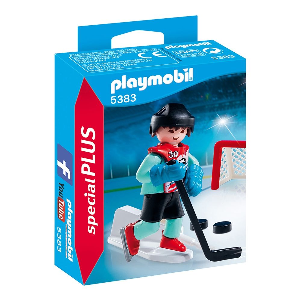 Figurina Playmobil Special Plus - Jucator de hochei (5383)