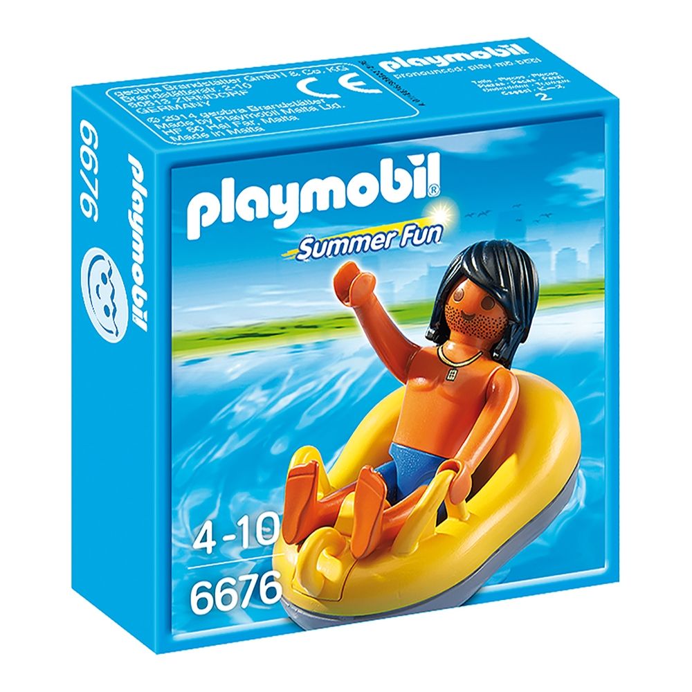 Figurina Playmobil Summer Fun - Barcuta pentru rau (6676)